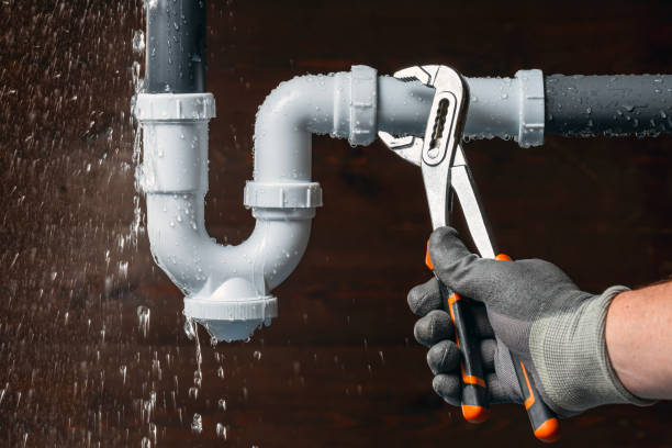 Professional Sewer Line Repair technician working in North Stonington, CT